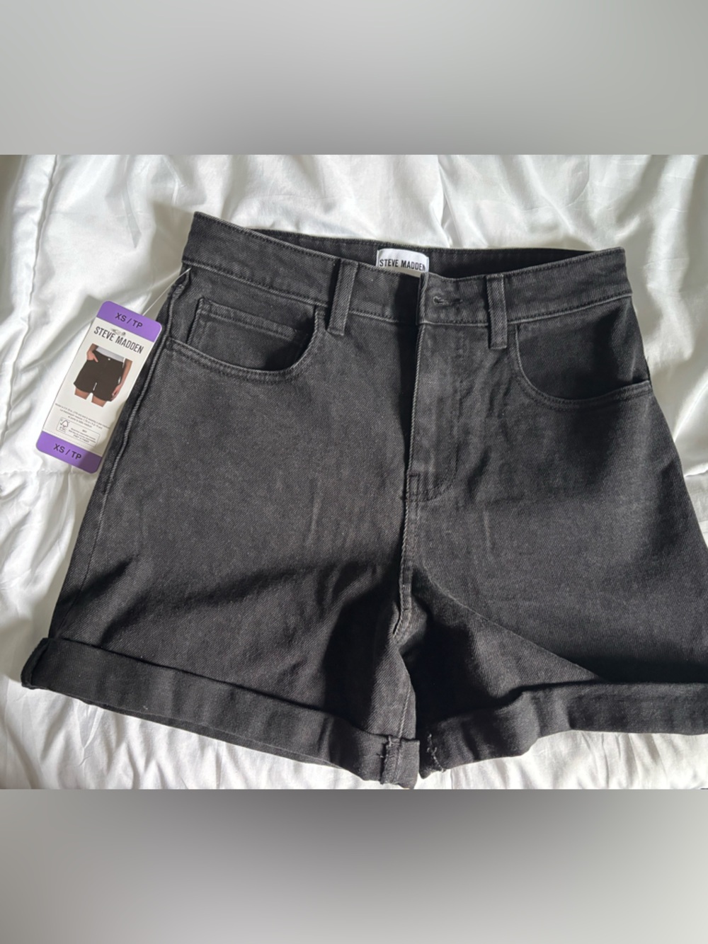 Steve Madden Black Shorts Size XS